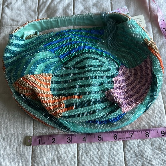 Colorful Beaded Women's Bag - Picture 6 of 11